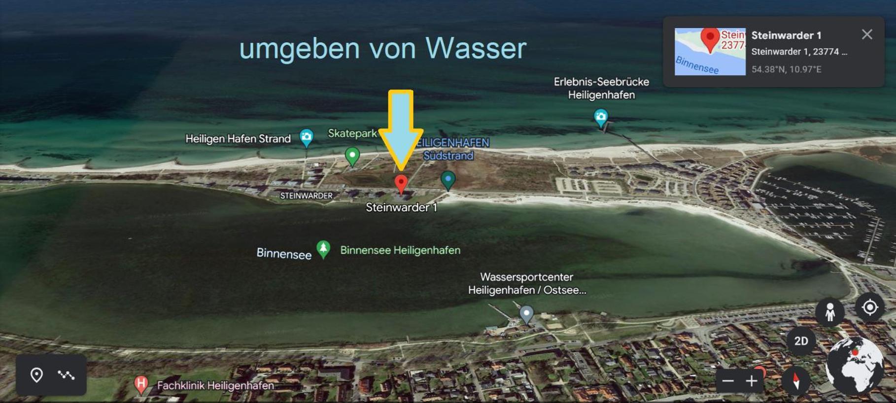 Wasserblick, In 3 Min Am Strand Heiligenhafen Extérieur photo
